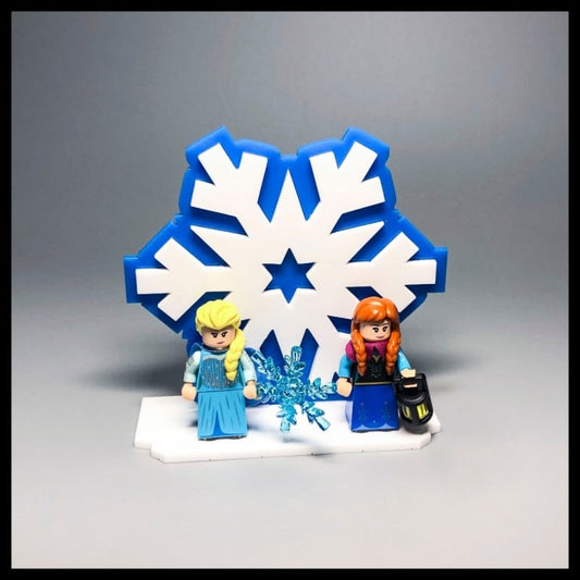 Acrylic Display Stand For LEGO Disney Series  Frozen Minifigures
