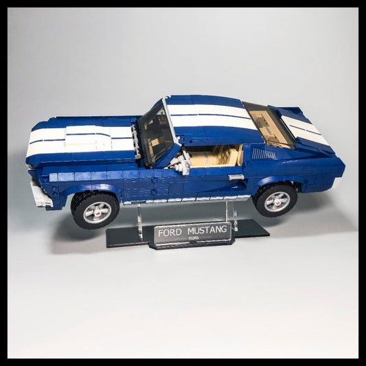 Acrylic Display Stand For The LEGO Ford Mustang Model