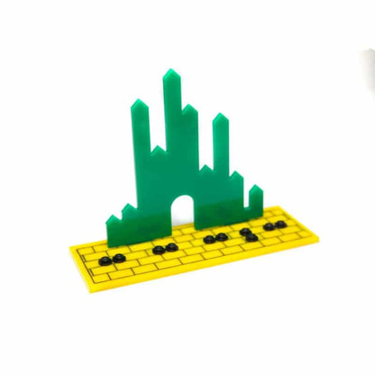 Acrylic Display Stand For The Wizard Of OZ LEGO Minifigures