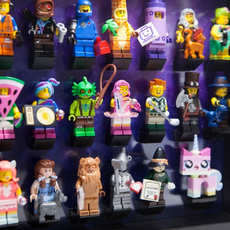Acrylic Frame Insert For The Lego Movie  Minifigures