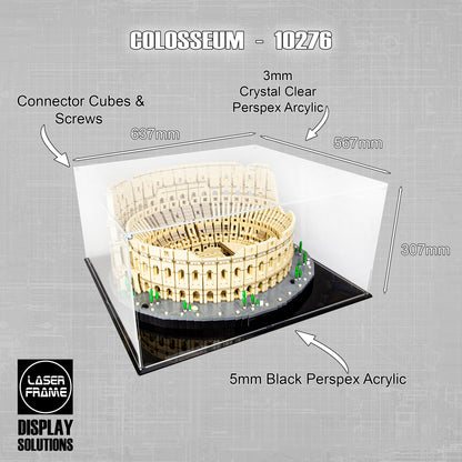 Premium Acrylic Display Case for LEGO Colosseum 10276