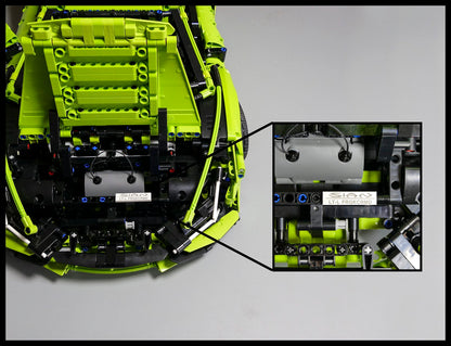 Acrylic Display Case for the LEGO Lamborghini Sián FKP 37 42115