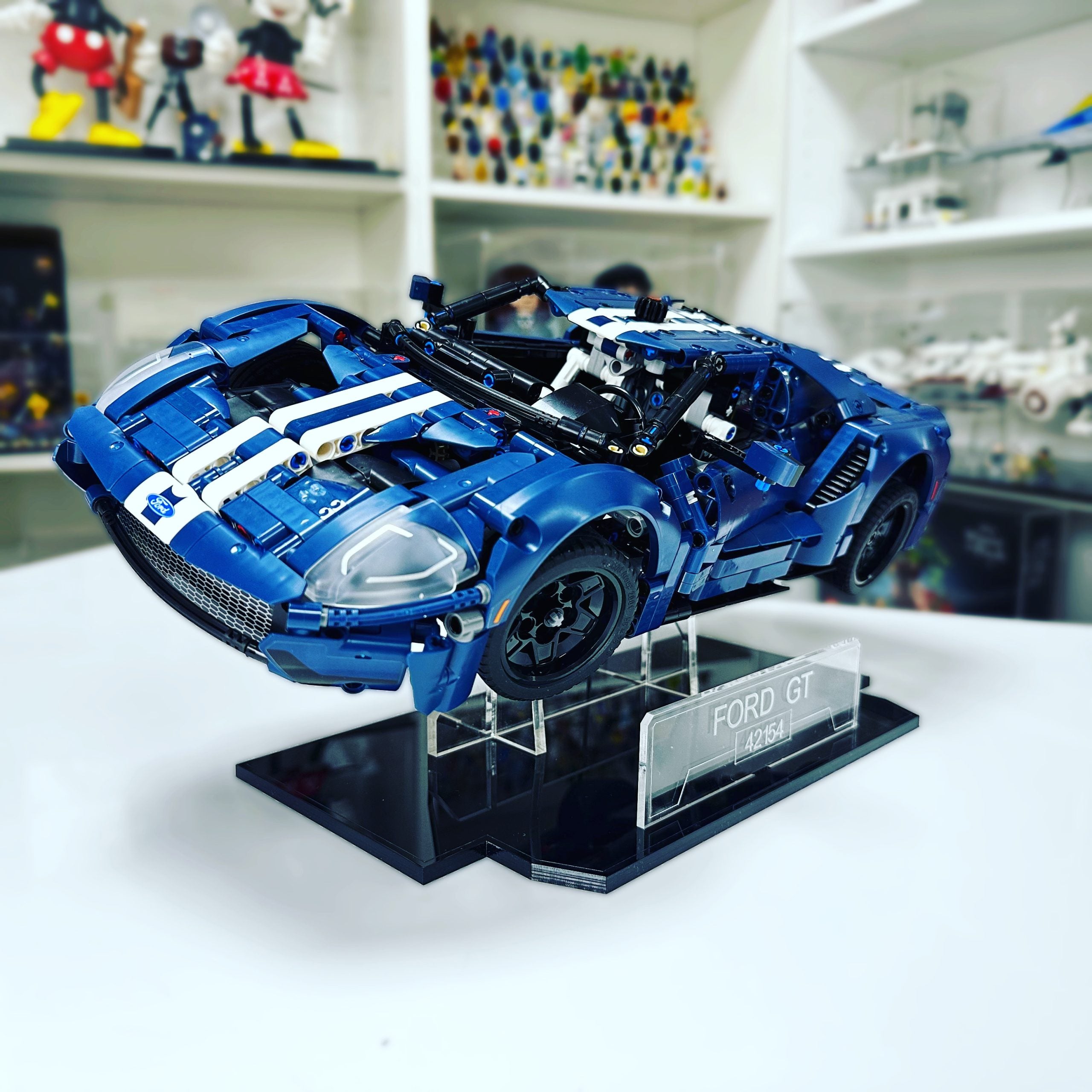】 STAND & Bridge-top 【 CAMPGEEKS Amazon.com: 42224 GT, Ford 42154 Lego for Case Display LILIKAKA テーブル・チェア・ハンモック