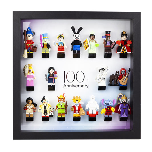 Acrylic Frame Display Insert for LEGO Minifigures Disney 100