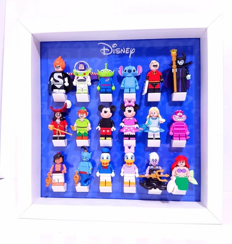 Disney Blue Acrylic Minifigure Display