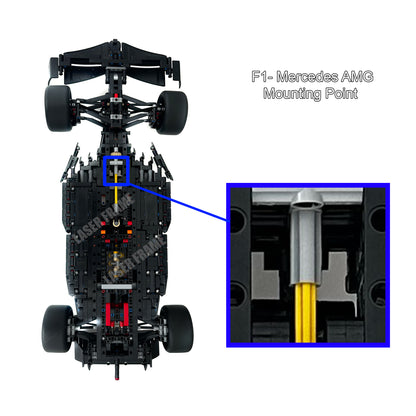 Wall mounted car stand For LEGO Technic™ Mercedes-AMG F1 W14 E Performance 42171