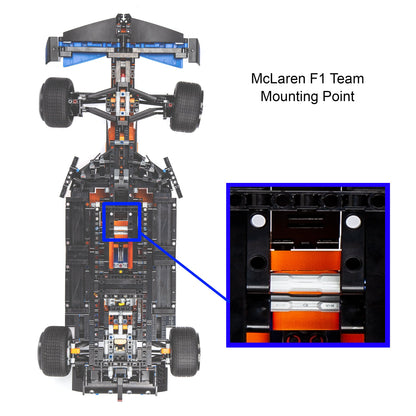 Wall mounted car stand For LEGO McLaren Formula 1™ Race Car 42141