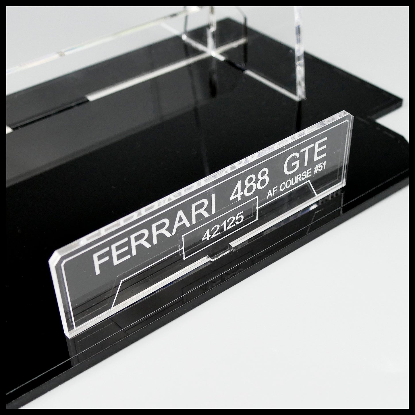 Ferrari 488 GTE “AF Corse #51” Acrylic Display Stand (42125)