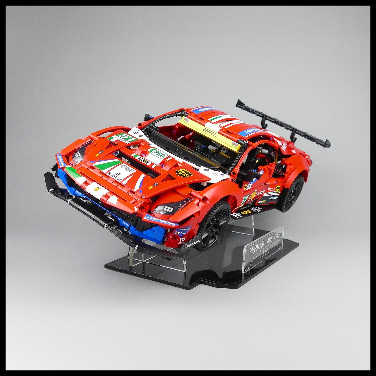 Ferrari 488 GTE “AF Corse #51” Acrylic Display Stand (42125)