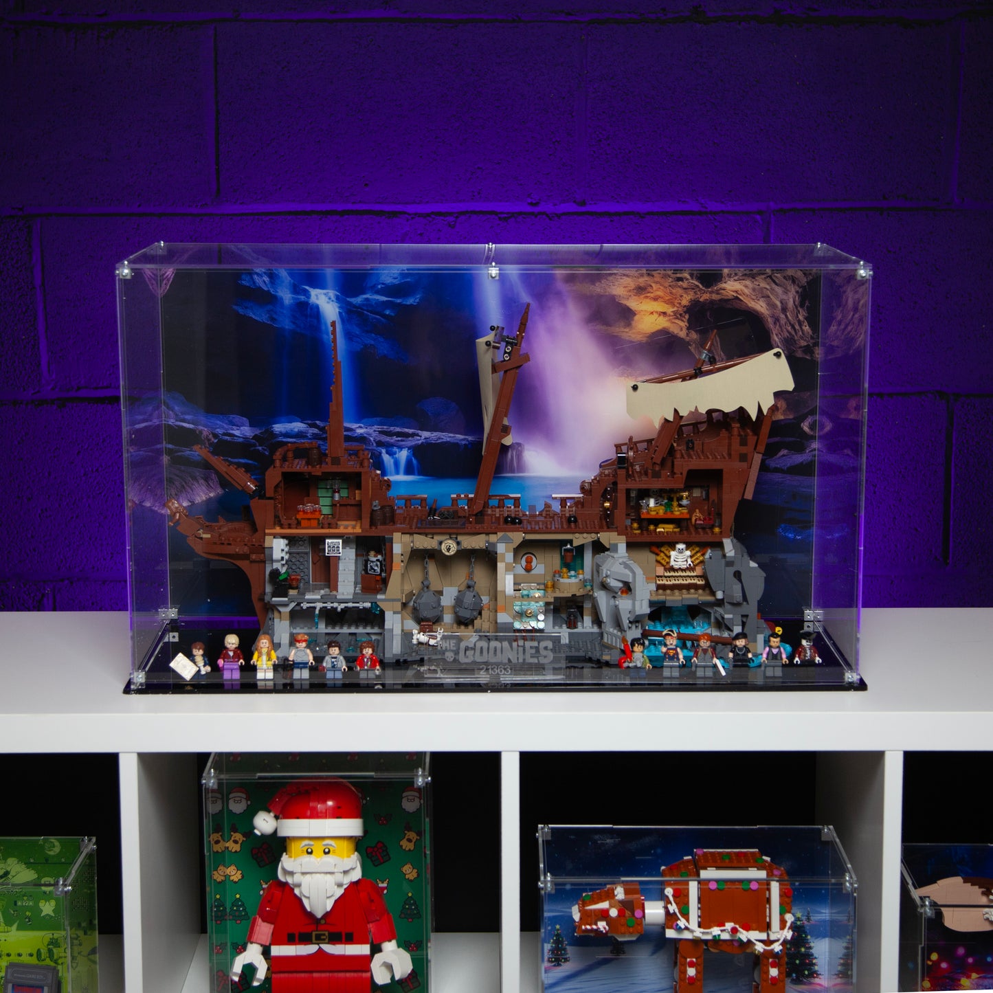 Premium Acrylic Display Case for LEGO The Goonies 21363