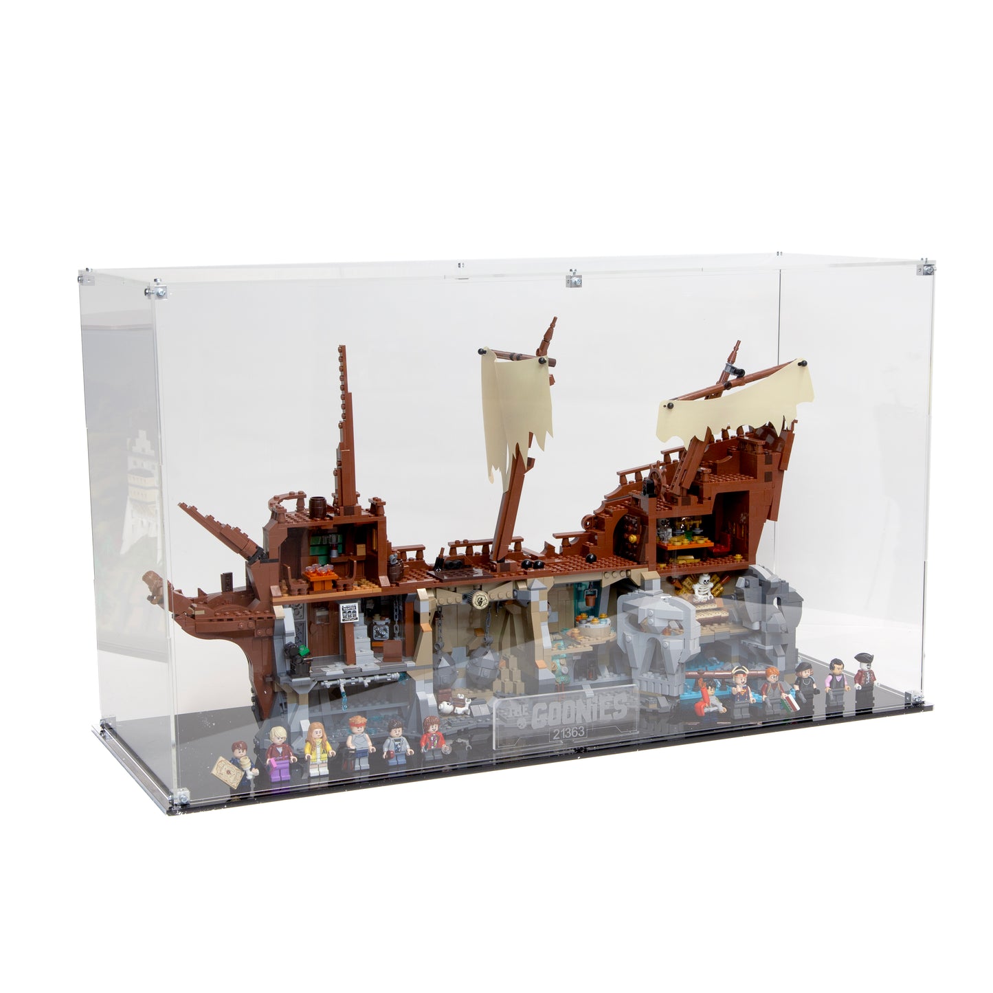 Premium Acrylic Display Case for LEGO The Goonies 21363
