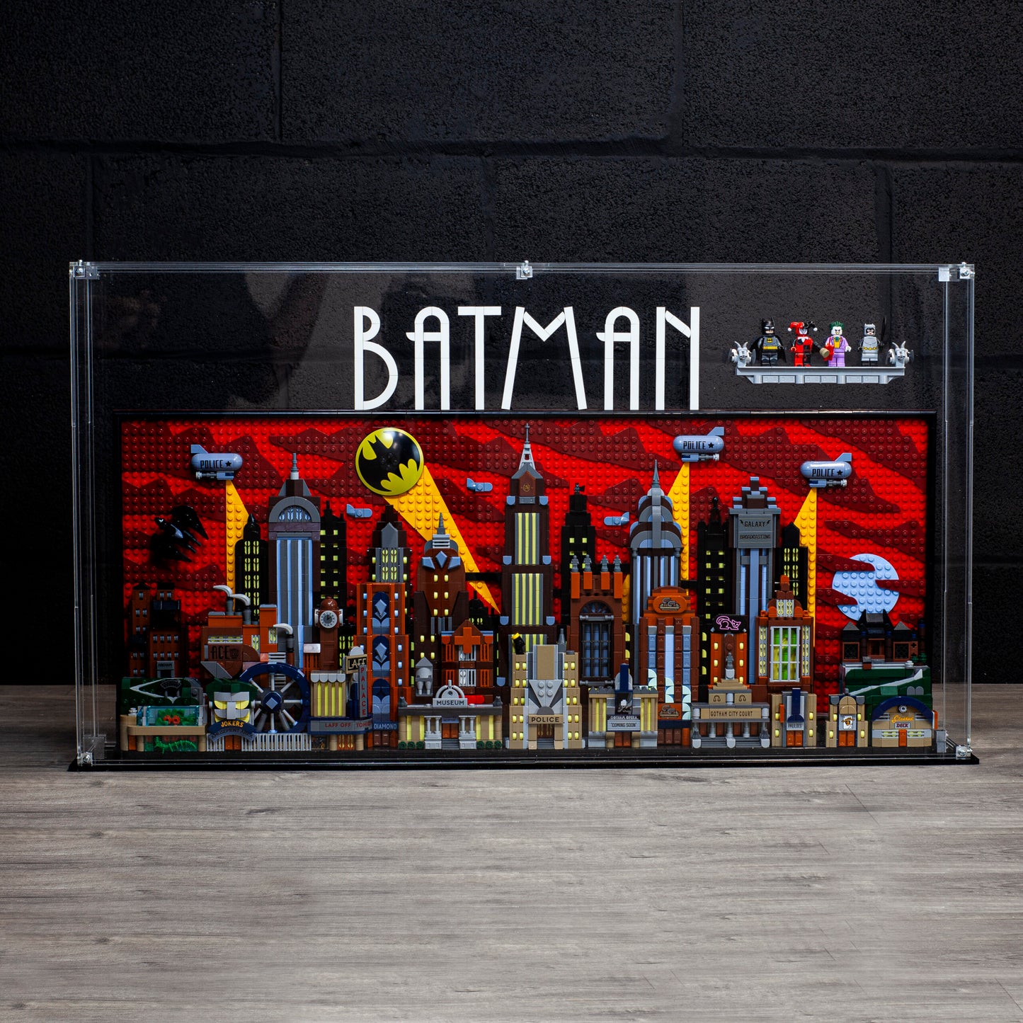 Acrylic Display Case for the LEGO Batman: The Animated Series Gotham City 76271