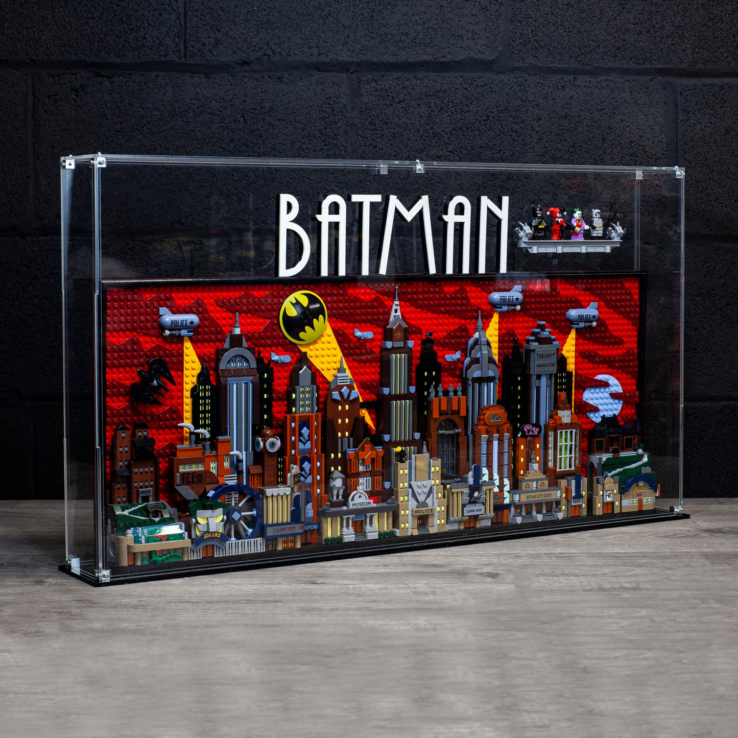 Acrylic Display Case for the LEGO Batman: The Animated Series Gotham City 76271