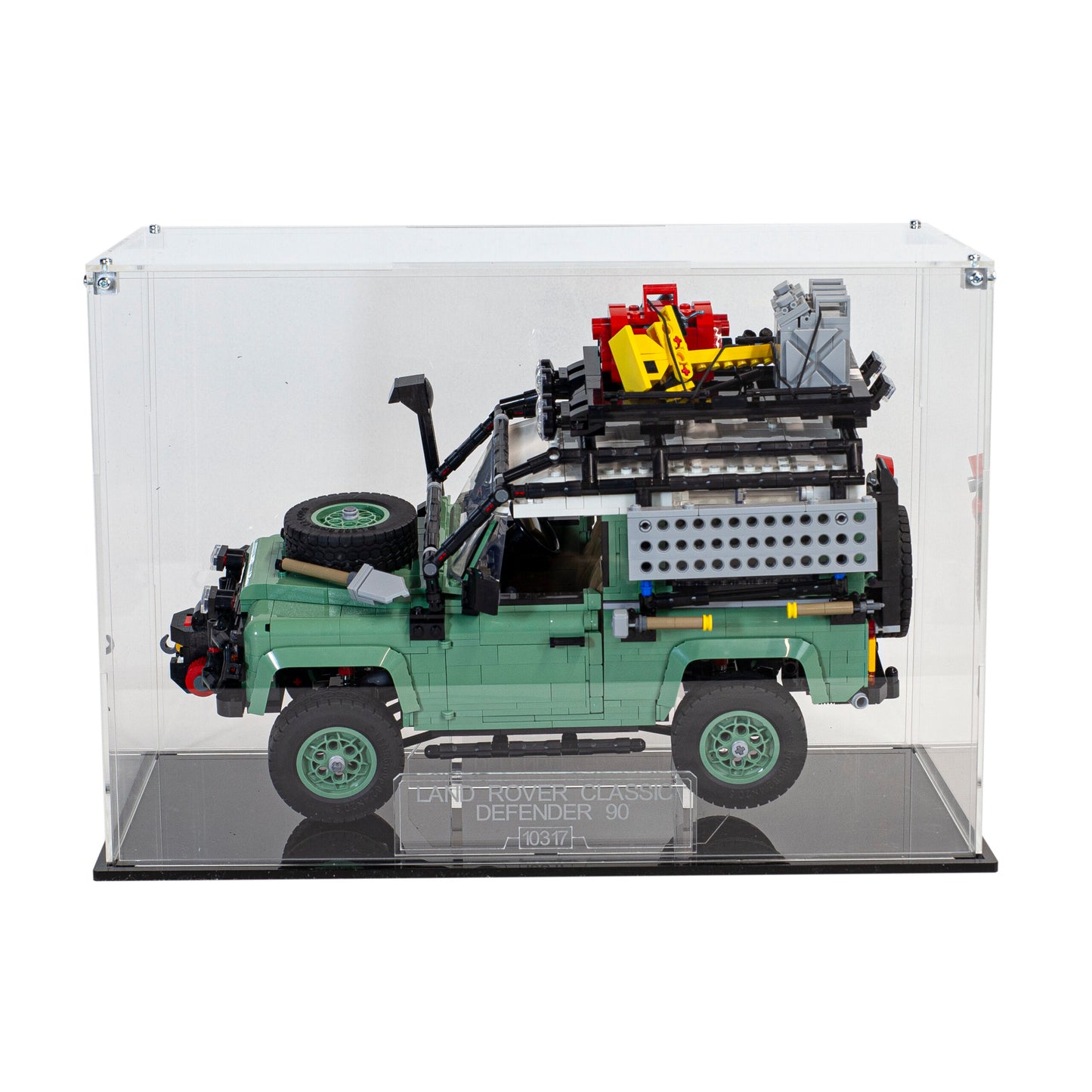 Premium Acrylic Display Case for the LEGO Land Rover Classic Defender 90 10317