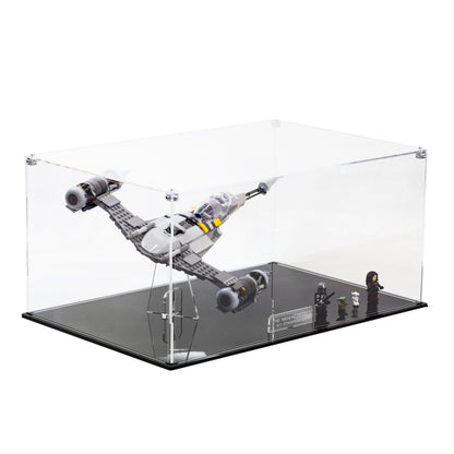 Acrylic Display Case With Internal Stand for the The Mandalorian’s N-1 Starfighter 75325