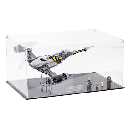 Acrylic Display Case With Internal Stand for the The Mandalorian’s N-1 Starfighter 75325