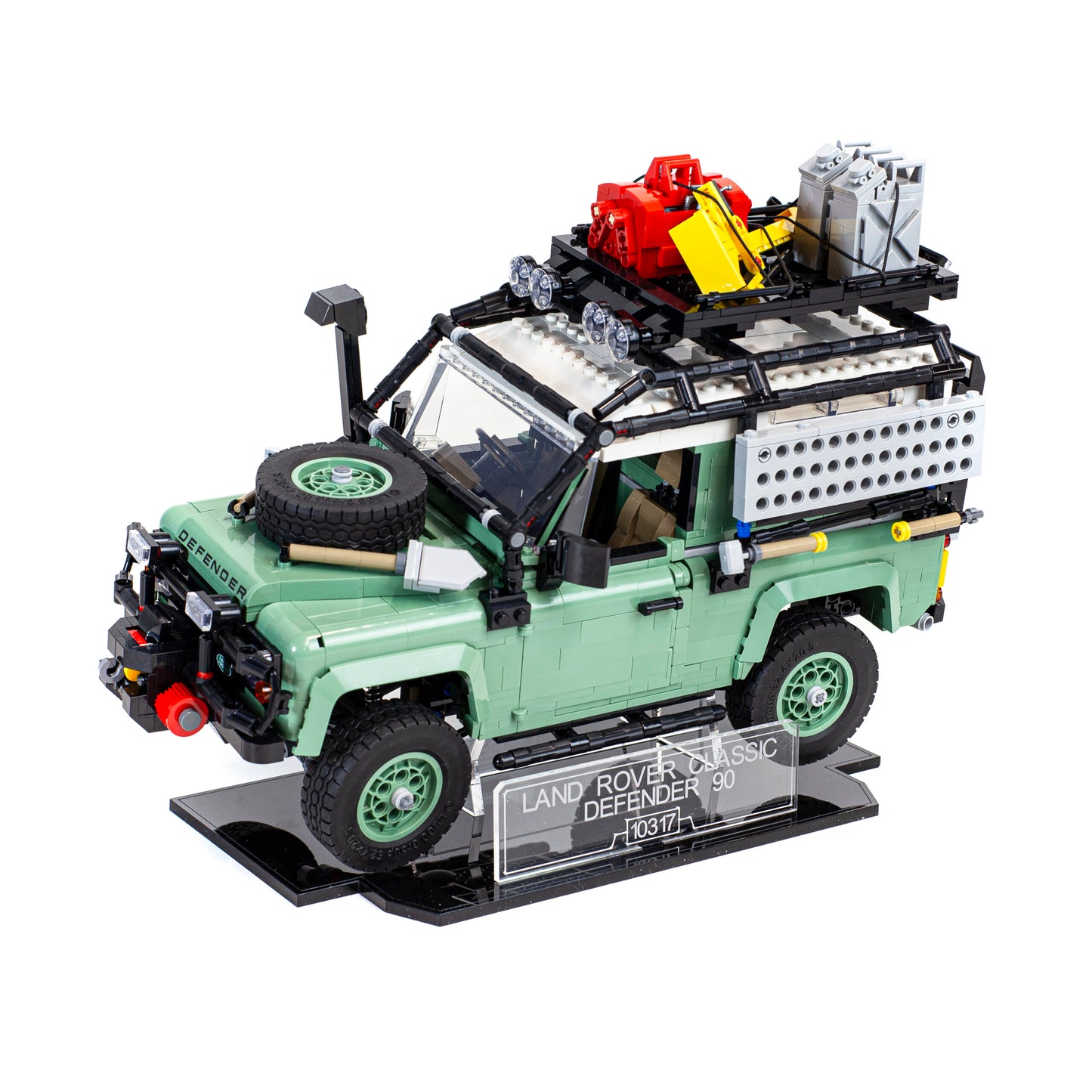 Acrylic Display Stand For LEGO Technic Land Rover Classic Defender 90 10317