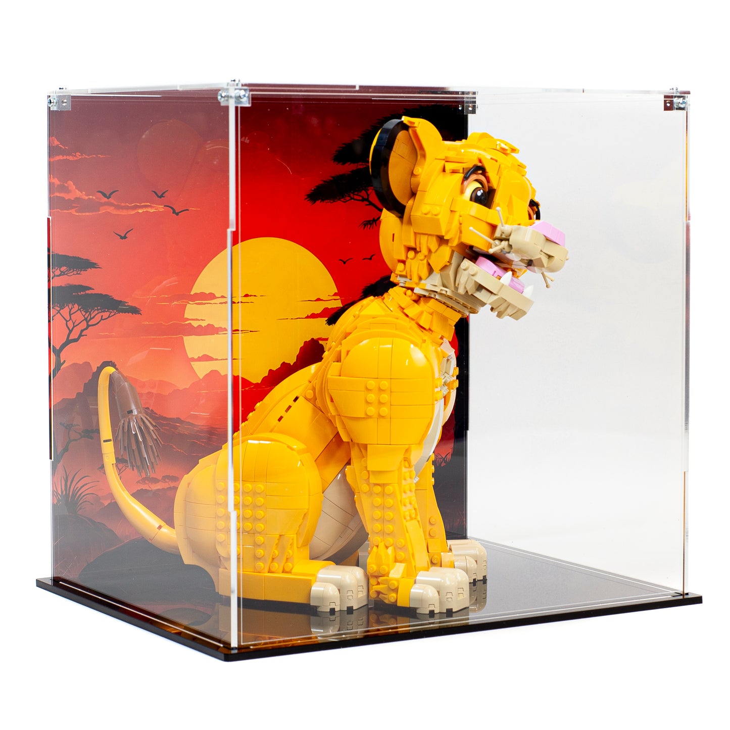Acrylic Display Case for the LEGO® Young Simba the Lion King 43247