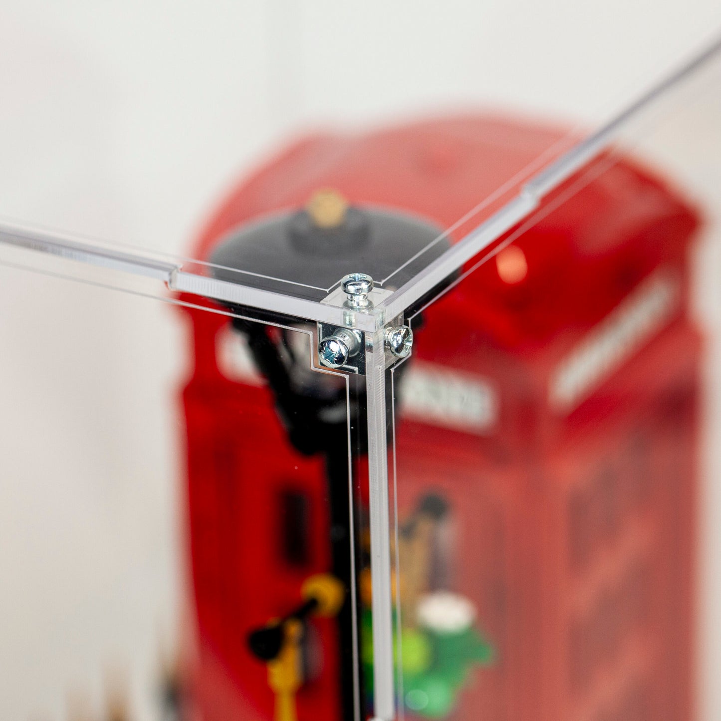 Acrylic Display Case for the LEGO Red London Telephone Box 21347