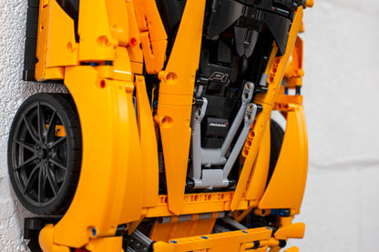 Wall mounted car stand For LEGO Technic™ McLaren P1™ 42172