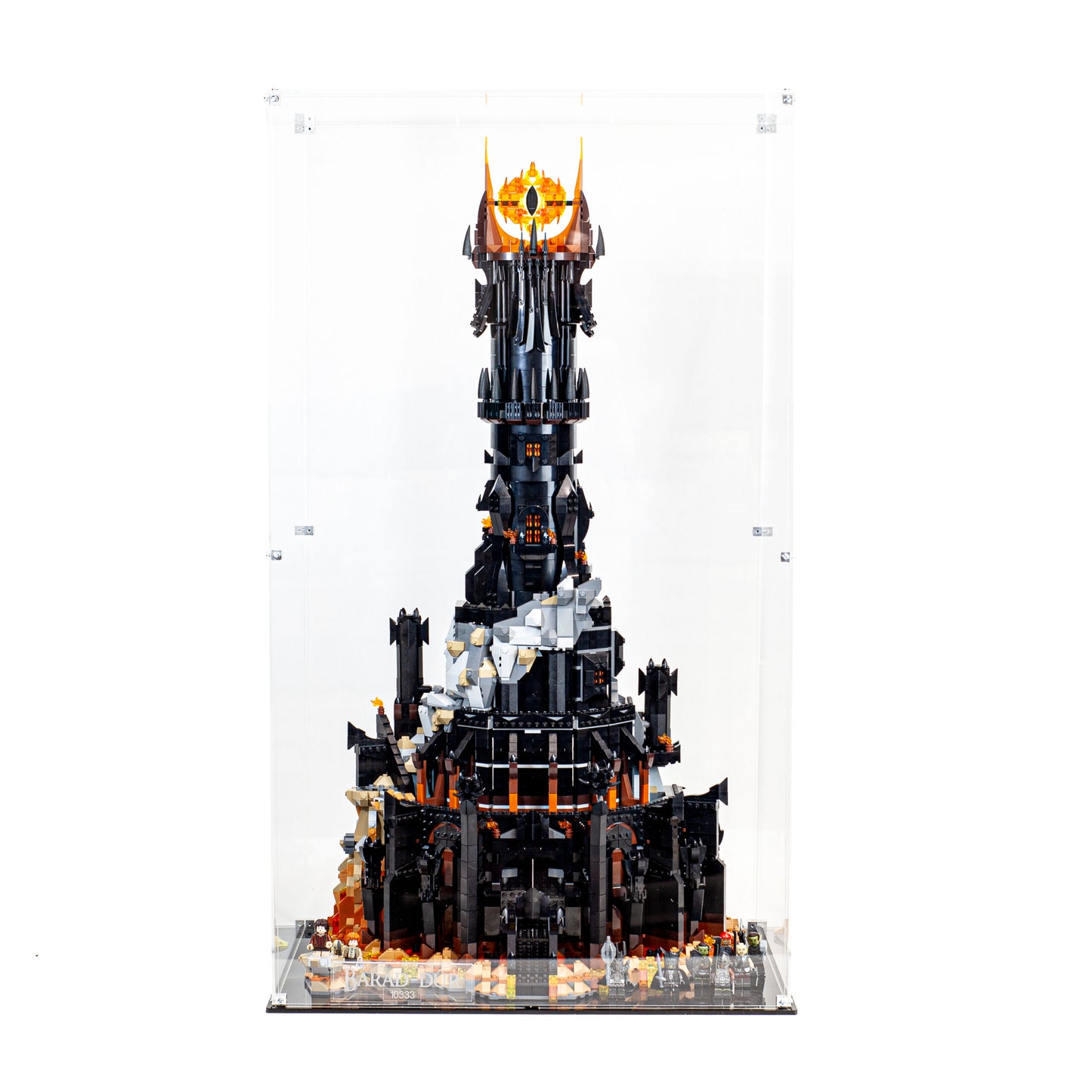 Premium Acrylic Display Case for LEGO The Lord of the Rings: Barad-dûr™ 10333