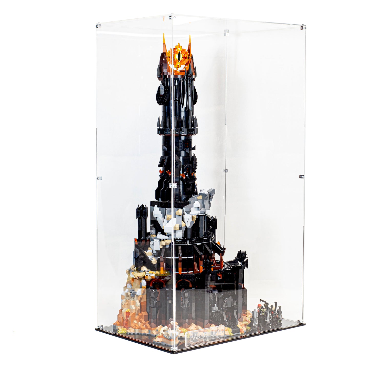 Premium Acrylic Display Case for LEGO The Lord of the Rings: Barad-dûr™ 10333