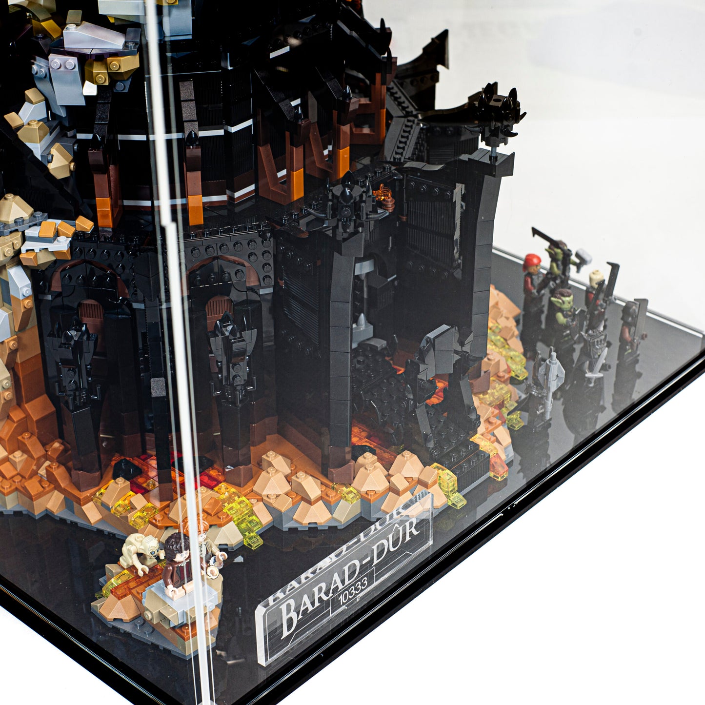 Premium Acrylic Display Case for LEGO The Lord of the Rings: Barad-dûr™ 10333