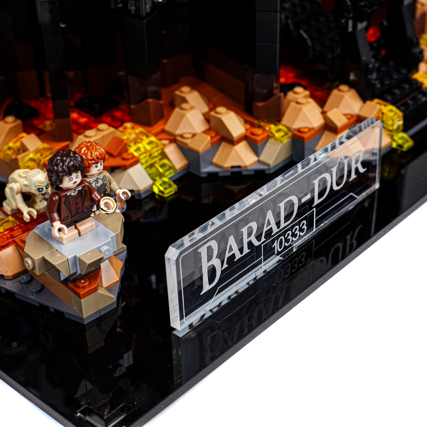 Premium Acrylic Display Case for LEGO The Lord of the Rings: Barad-dûr™ 10333