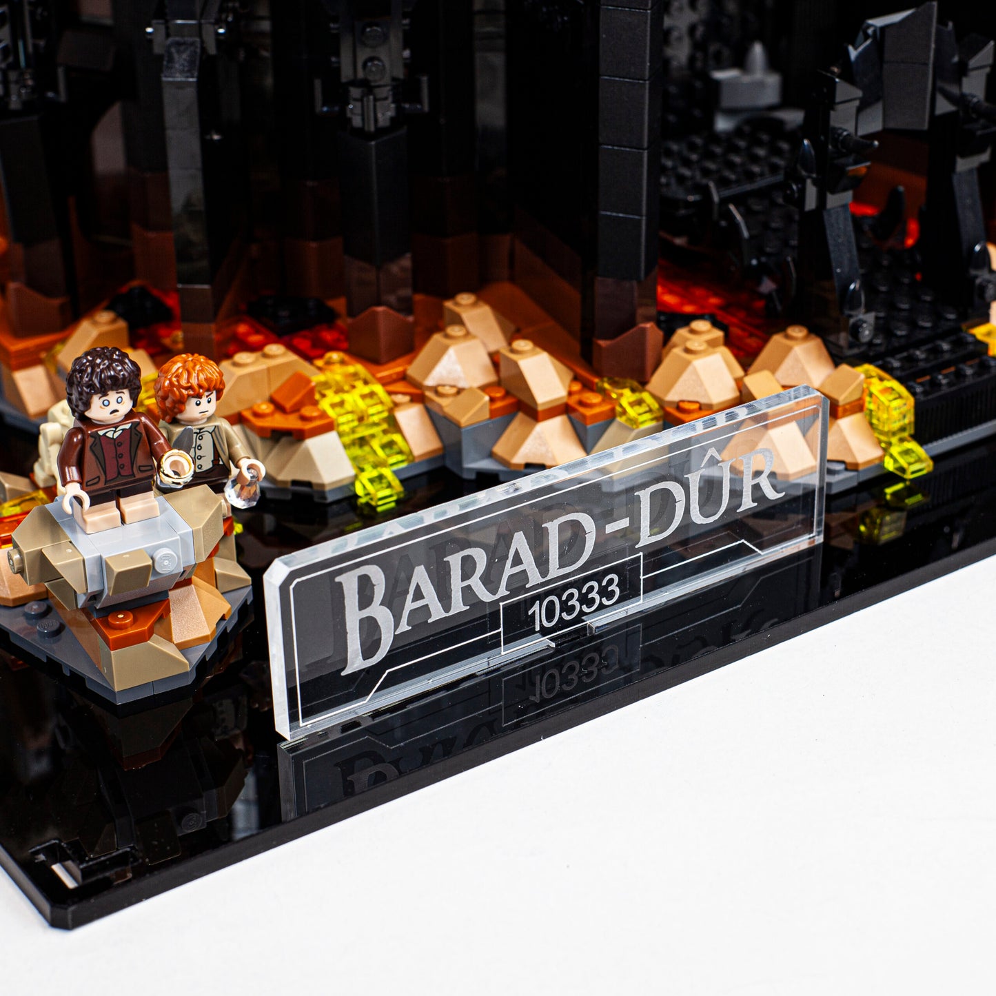 Premium Acrylic Display Case for LEGO The Lord of the Rings: Barad-dûr™ 10333
