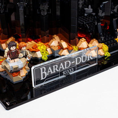 Premium Acrylic Display Case for LEGO The Lord of the Rings: Barad-dûr™ 10333
