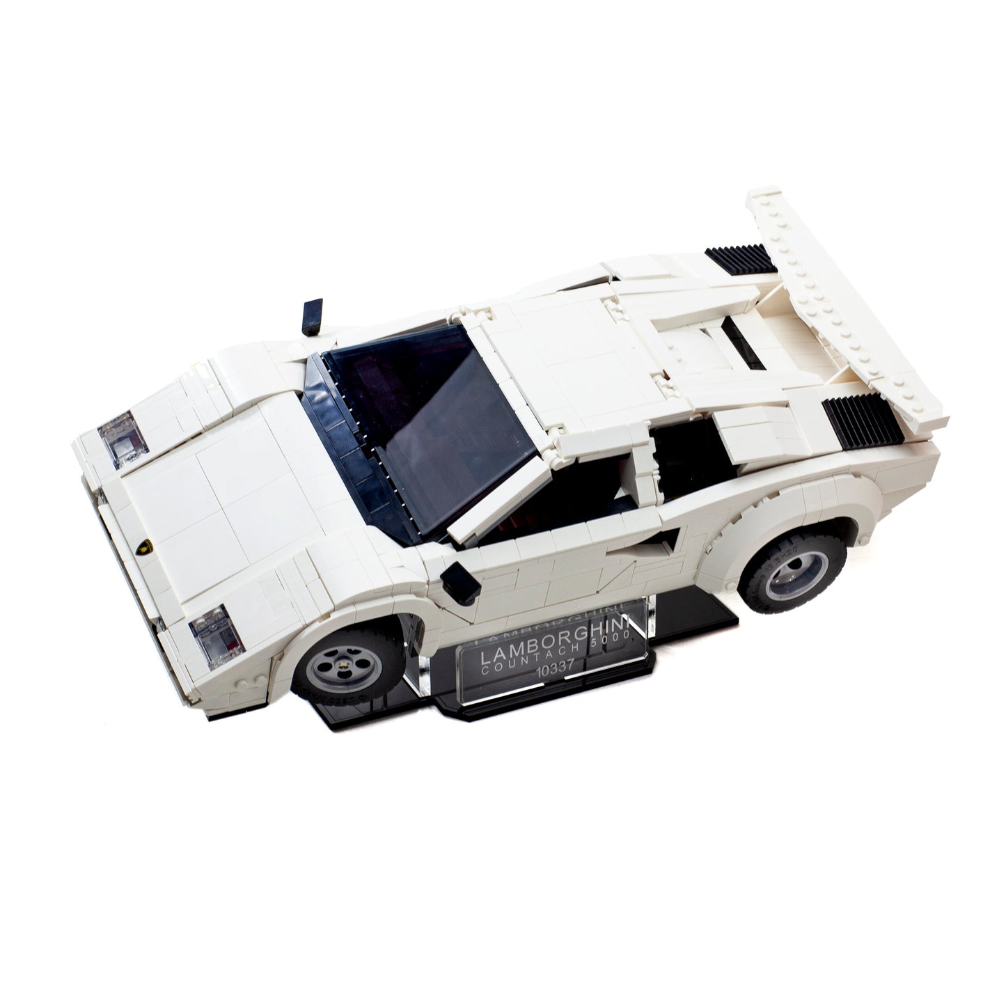 Acrylic Display Stand For LEGO Lamborghini Countach 5000 Quattrovalvole 10337