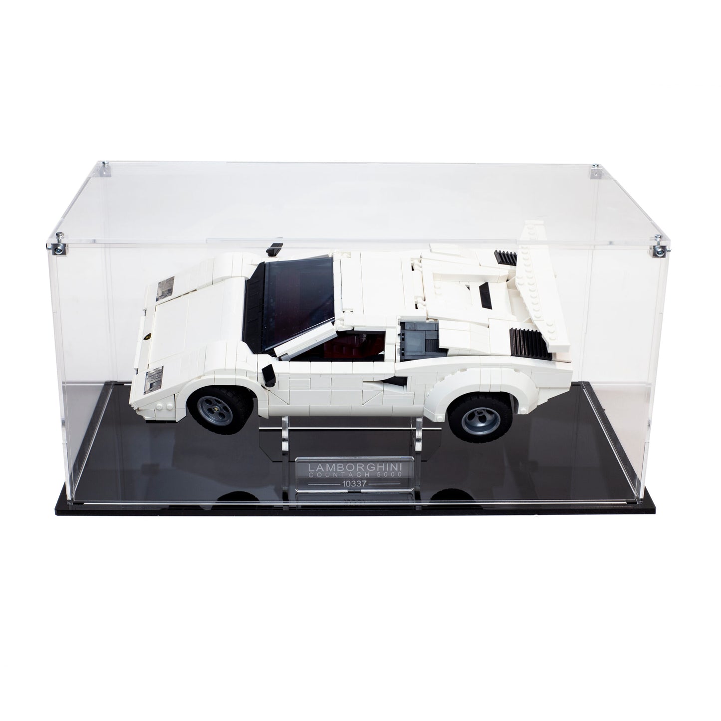 Premium Acrylic Display Case for the LEGO Lamborghini Countach 5000 Quattrovalvole 10337