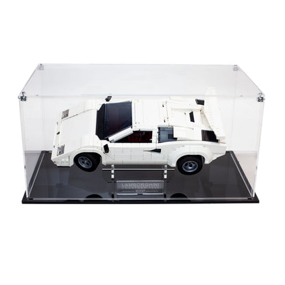 Premium Acrylic Display Case for the LEGO Lamborghini Countach 5000 Quattrovalvole 10337