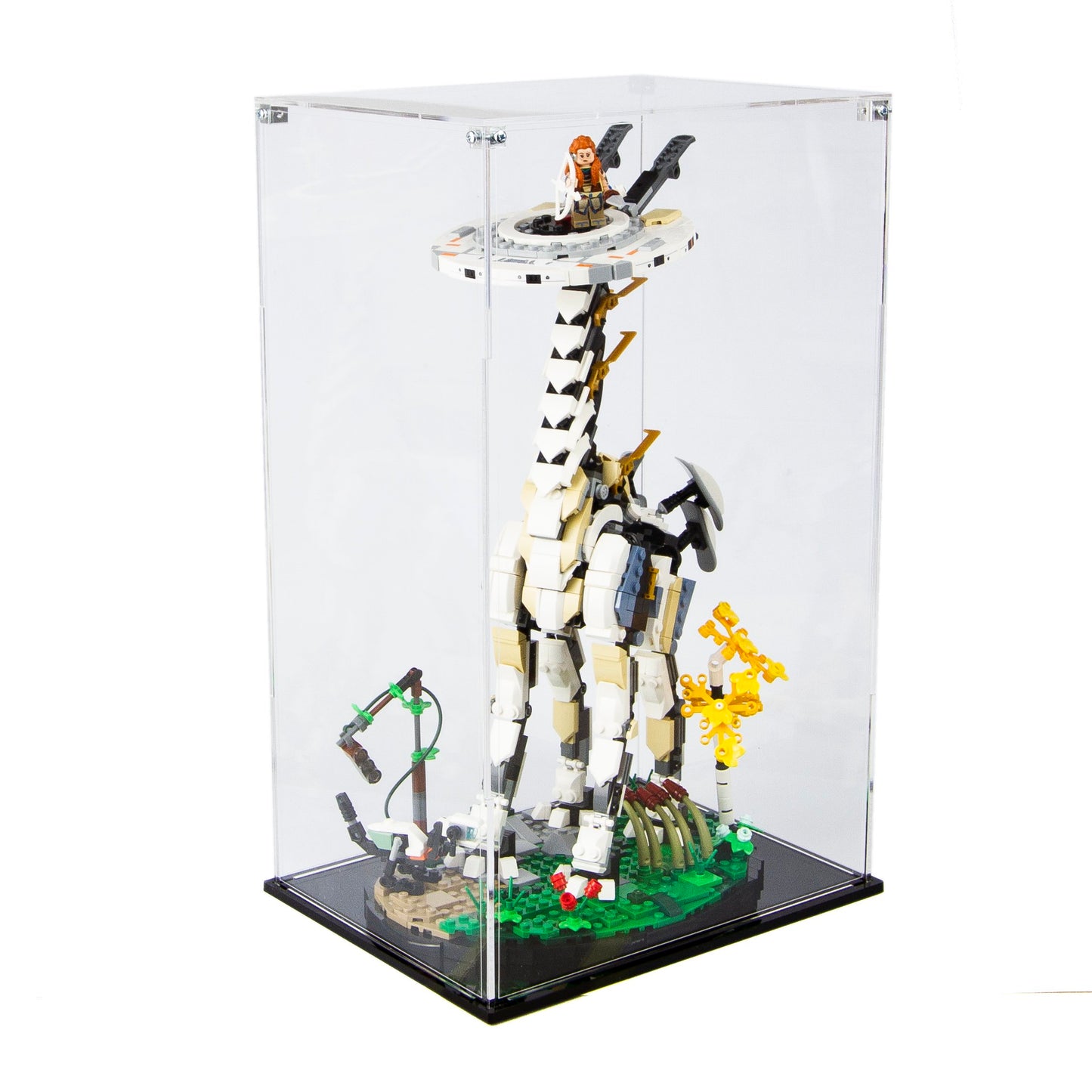 Acrylic Display Case for the LEGO Horizon Forbidden West: Tall Neck 76989