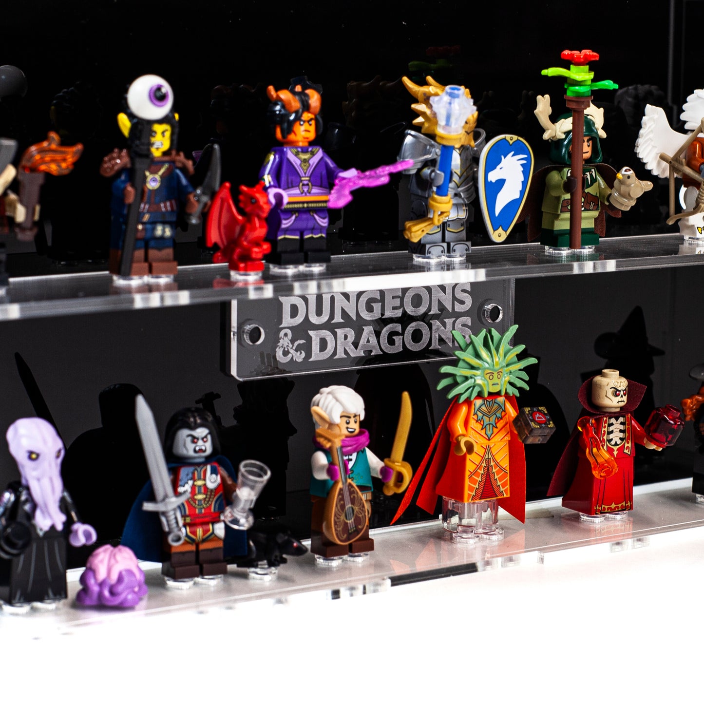 Acrylic Display Case for LEGO Minifigures Dungeons & Dragons Series