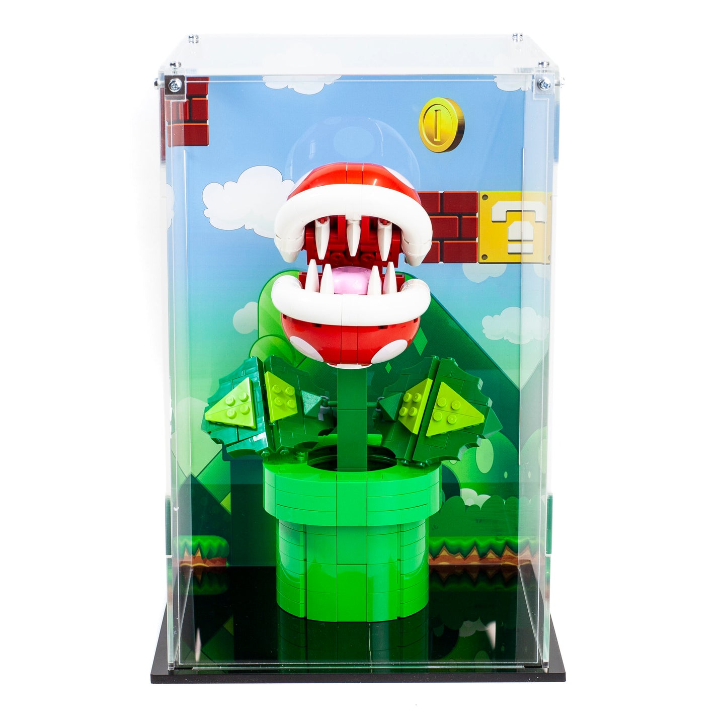 Premium Acrylic Display Case for the LEGO Piranha Plant 71426