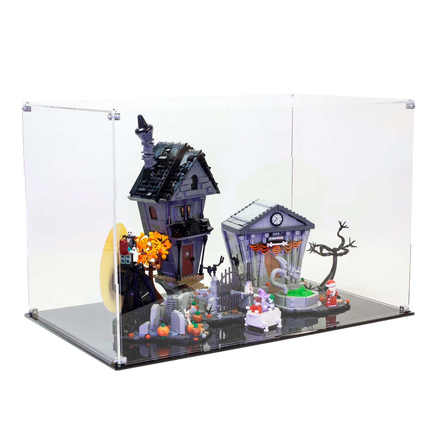 Premium Acrylic Display Case for LEGO The Nightmare Before Christmas 21351