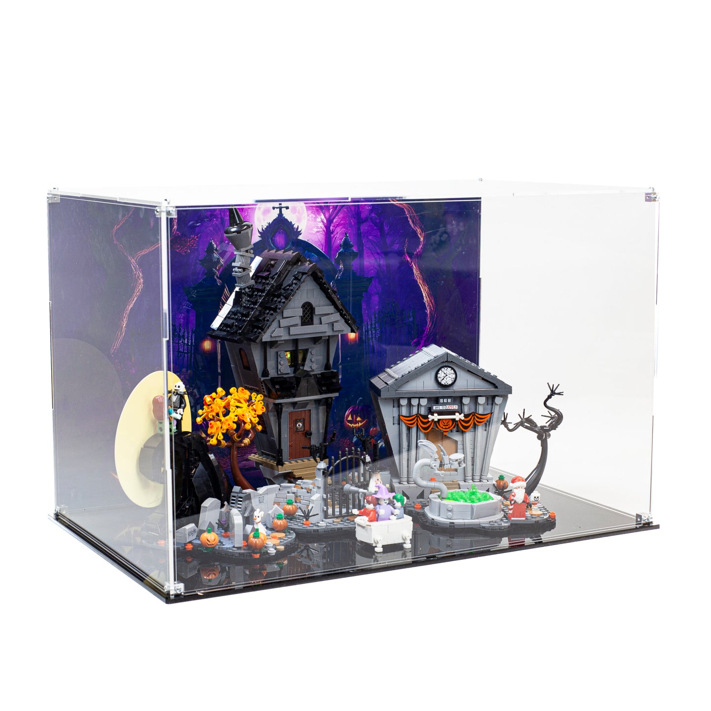 Premium Acrylic Display Case for LEGO The Nightmare Before Christmas 21351
