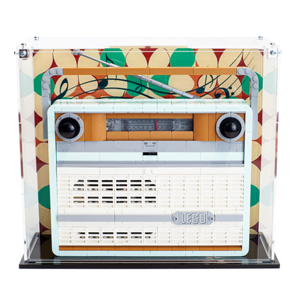 Premium Acrylic Display Case for The LEGO Retro Radio 10334