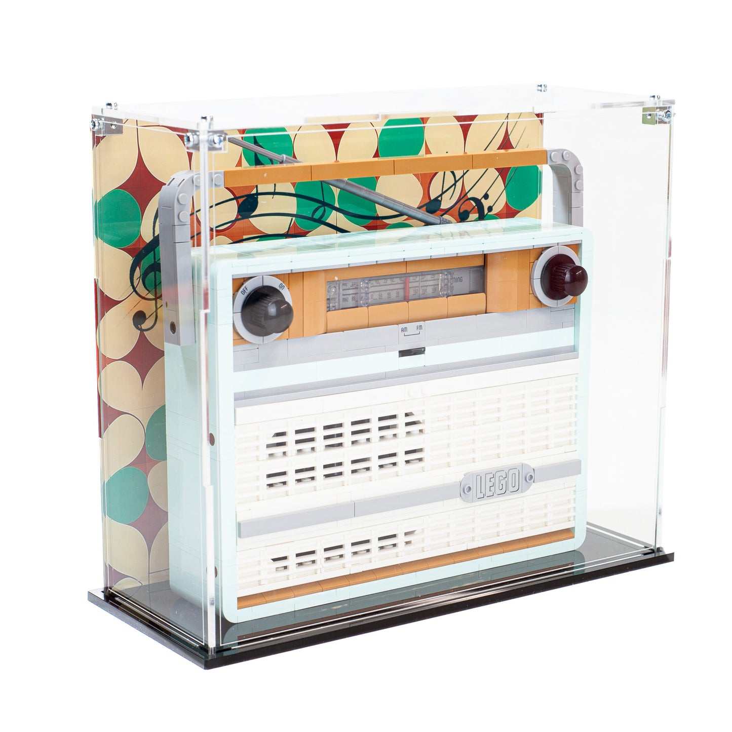 Premium Acrylic Display Case for The LEGO Retro Radio 10334