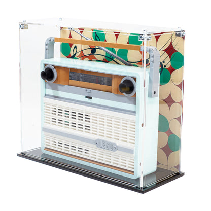 Premium Acrylic Display Case for The LEGO Retro Radio 10334