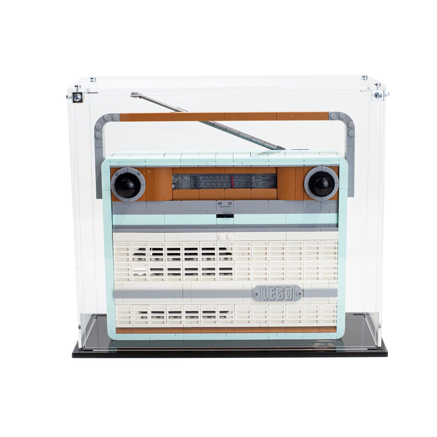 Premium Acrylic Display Case for The LEGO Retro Radio 10334
