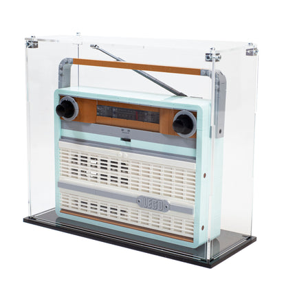 Premium Acrylic Display Case for The LEGO Retro Radio 10334
