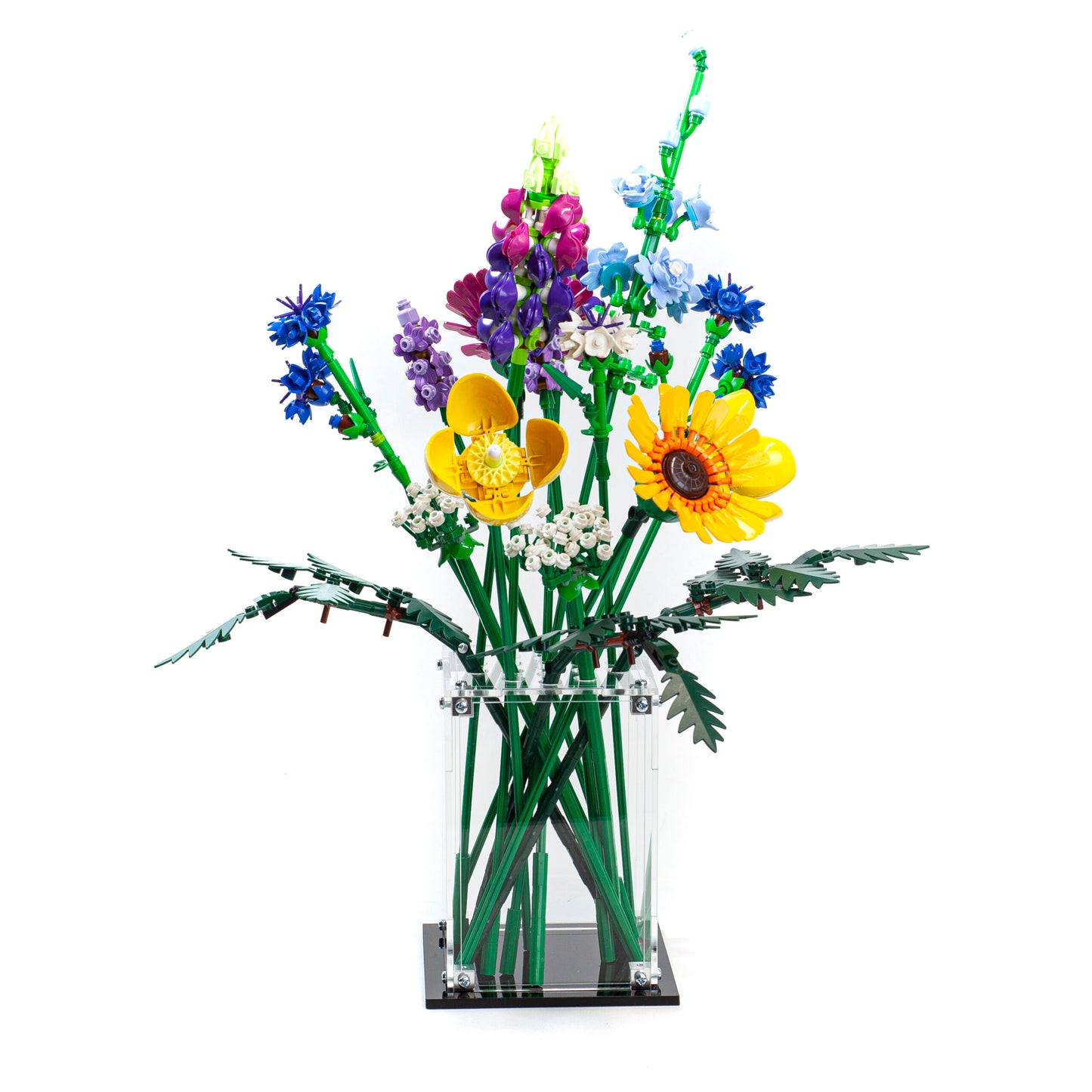 Acrylic Display Case/Vase For LEGO Bouquet of Flowers