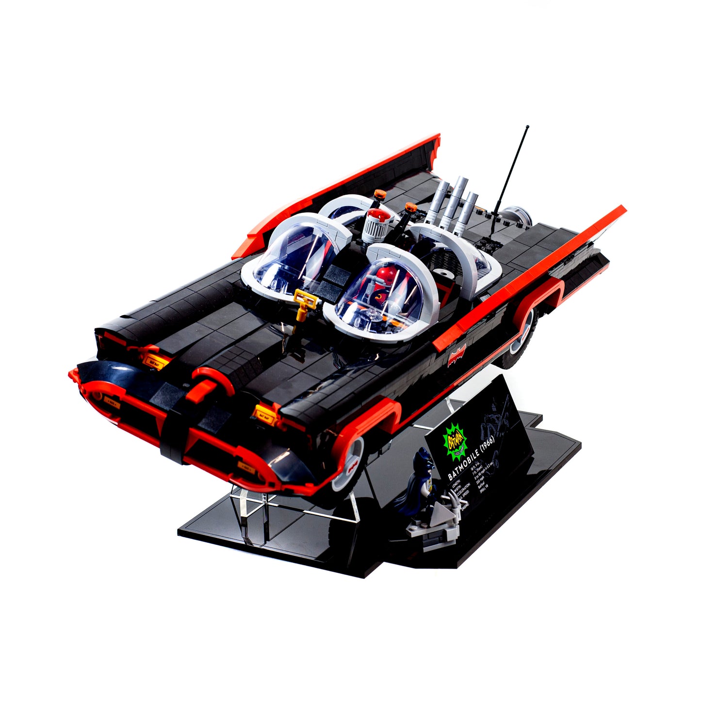 Acrylic Display Stand For LEGO Batman™: The Classic TV Series Batmobile™ 76328