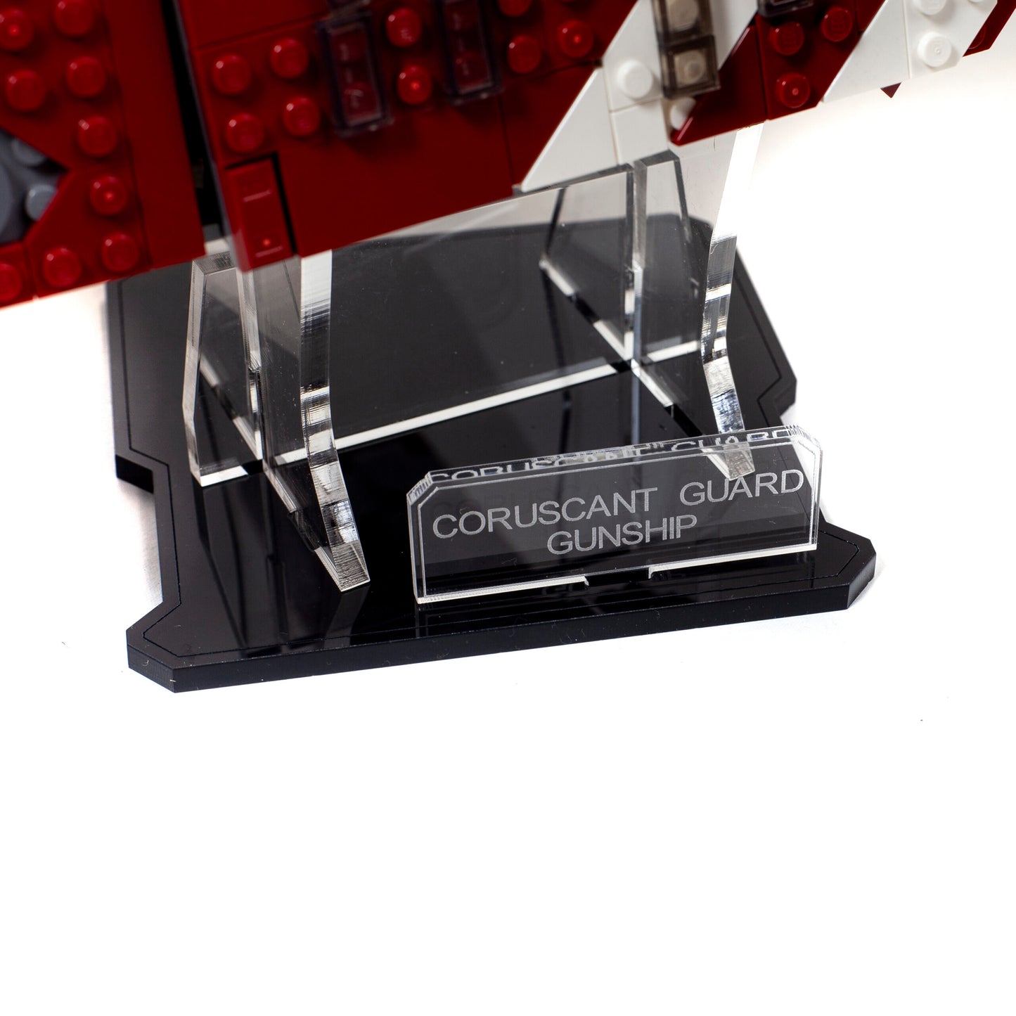 Acrylic Display Stand For LEGO Coruscant Guard Gunship™ 75354