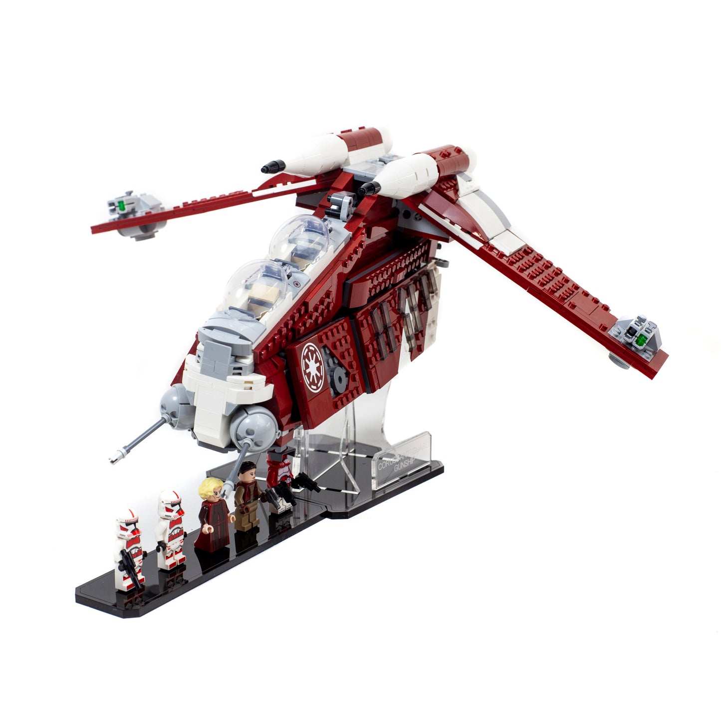 Acrylic Display Stand For LEGO Coruscant Guard Gunship™ 75354