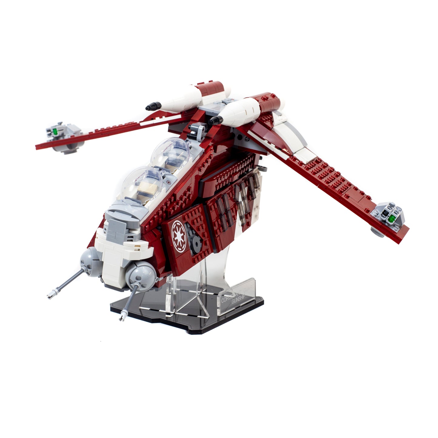 Acrylic Display Stand For LEGO Coruscant Guard Gunship™ 75354