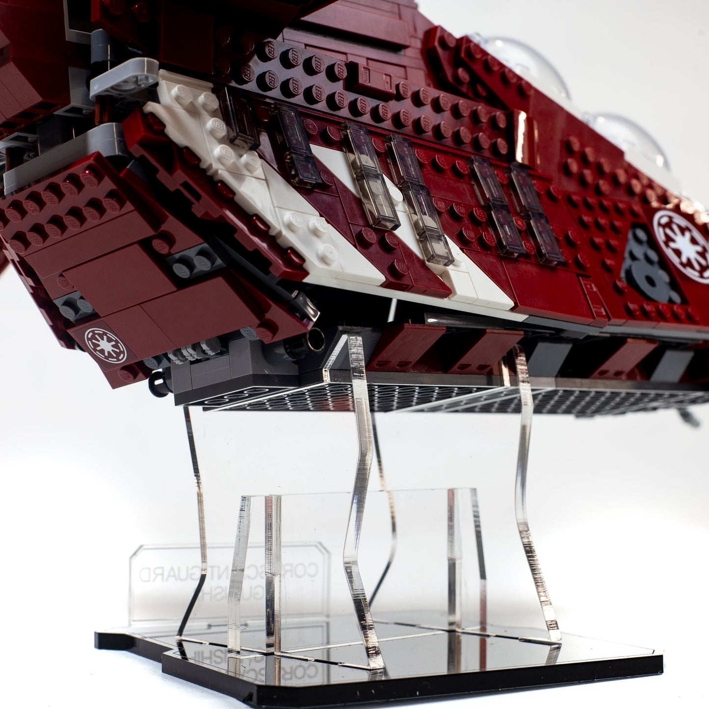 Acrylic Display Stand For LEGO Coruscant Guard Gunship™ 75354