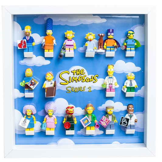 Acrylic Display Frame Insert for LEGO CMF Minifigure Simpsons Series 2